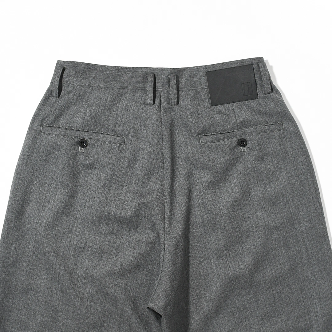 [n0033]nakedgauge(ネイキッドゲージ)Wool Gabardine Ashley Slacks(ウールギャバジンアシュリースラックス)の商品画像