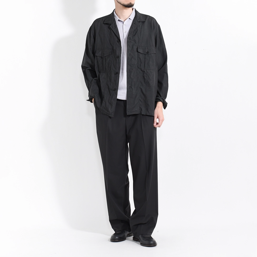 KS26SSH04]KAPTAIN SUNSHINE(キャプテンサンシャイン) Silk Military