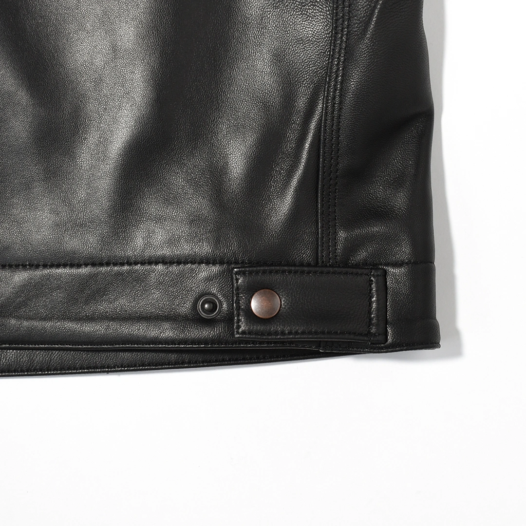 【50% OFF】[ALV-00132]alvana(アルヴァナ/アルバナ) Lamb Skin Short Jacket (ラムスキンショートジャケット)【WINTER SALE】の商品画像