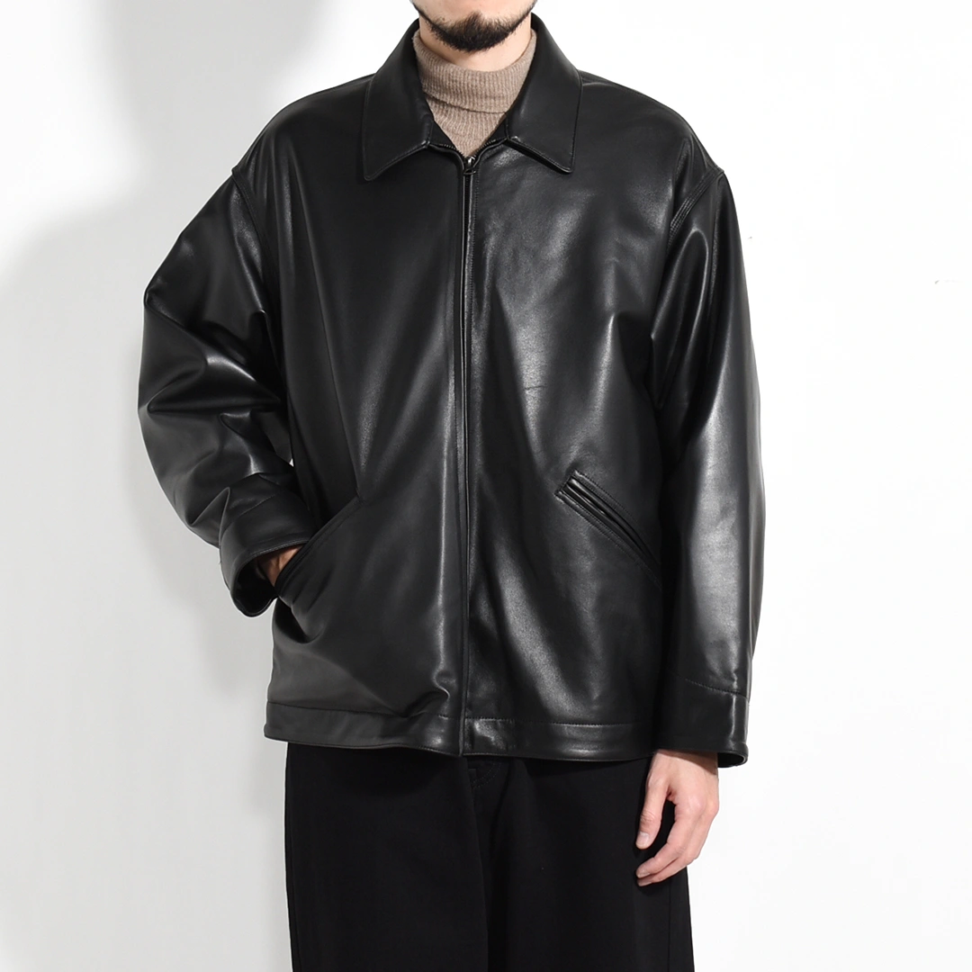 【50% OFF】[ALV-00132]alvana(アルヴァナ/アルバナ) Lamb Skin Short Jacket (ラムスキンショートジャケット)【WINTER SALE】の商品画像