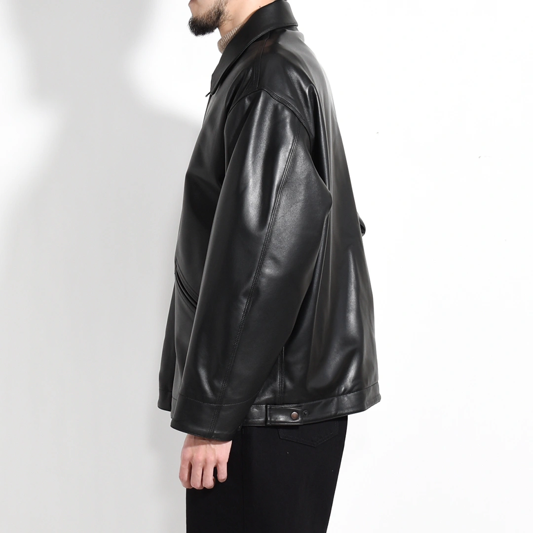 【50% OFF】[ALV-00132]alvana(アルヴァナ/アルバナ) Lamb Skin Short Jacket (ラムスキンショートジャケット)【WINTER SALE】の商品画像