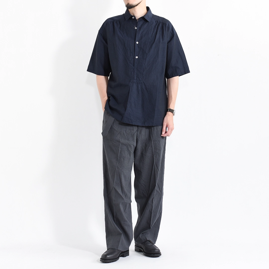 V16611]VERYTAGE(ベリーテイジ)Gather-Grandpashirts S/S (ギャザー