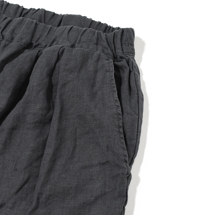 2562]MUYA(ムヤ)Relax semiwide pants / Linen(リラックス
