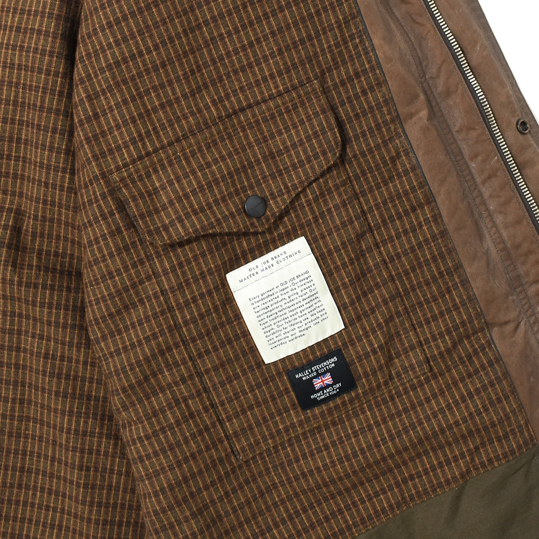 [252OJ-JK14]OLD JOE(オールドジョー)PATINA WAXED-CLOTH HUSKY JACKET(パティーナワクスドクロスハスキージャケット)の商品画像