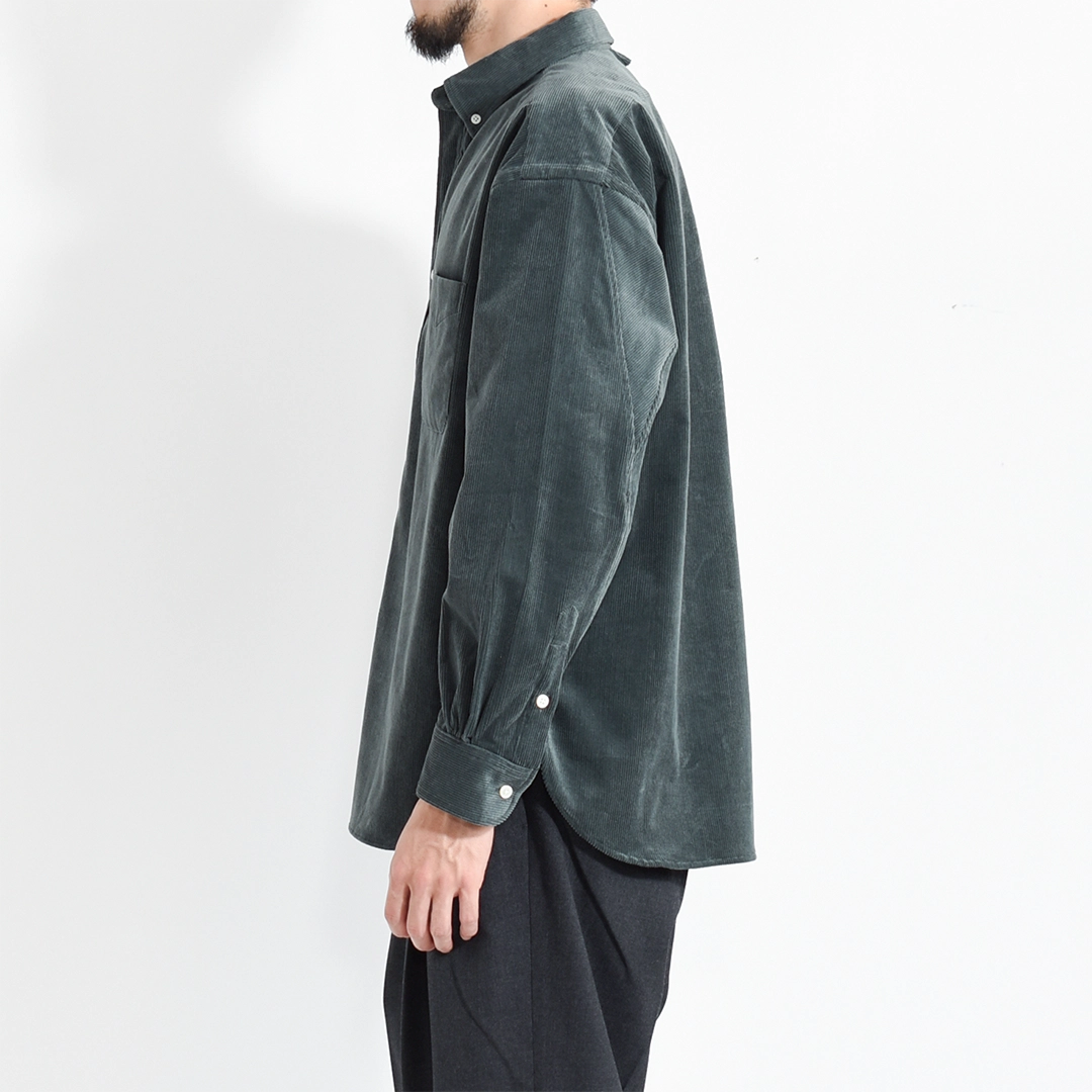 [s-026]SUNNY ELEMENT(サニーエレメント)Hike BD Shirt/Corduroy(ハイクボタンダウンシャツ/コーデュロイ)の商品画像