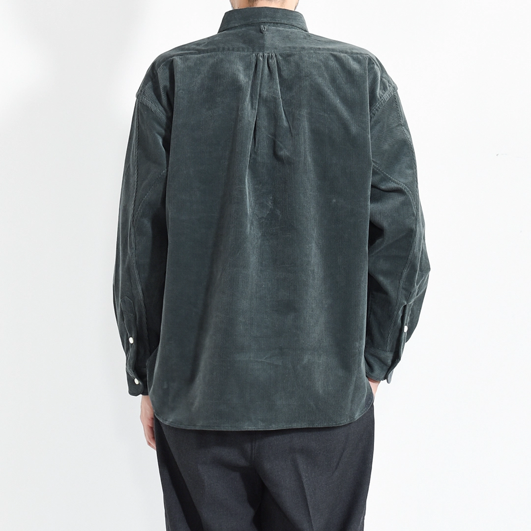 [s-026]SUNNY ELEMENT(サニーエレメント)Hike BD Shirt/Corduroy(ハイクボタンダウンシャツ/コーデュロイ)の商品画像