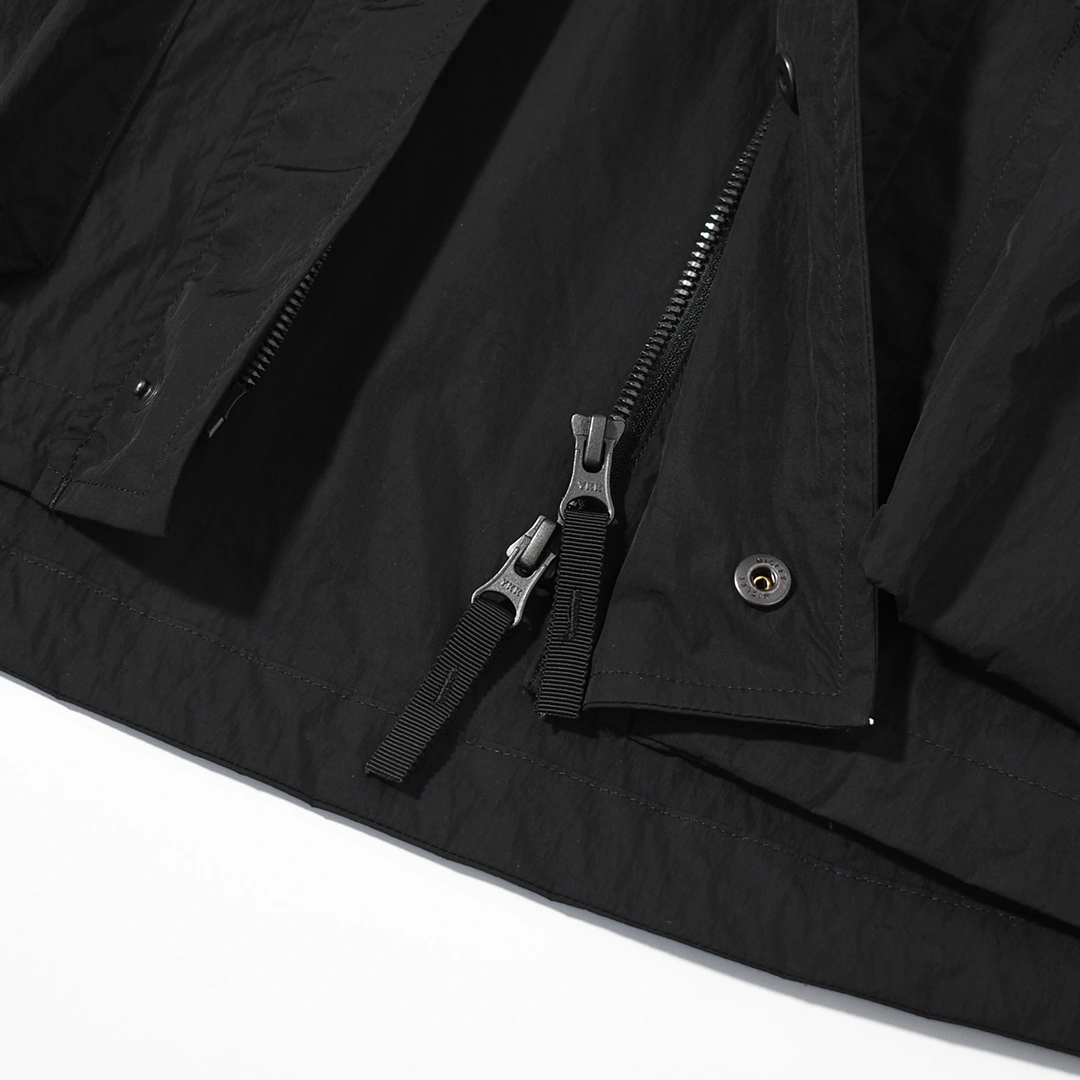 [m26a04bl01c]marka(マーカ) Recycled Nylon Chambray Taffeta Field Parka(リサイクルナイロンシャンブレータフタフィールドパーカー)の商品画像