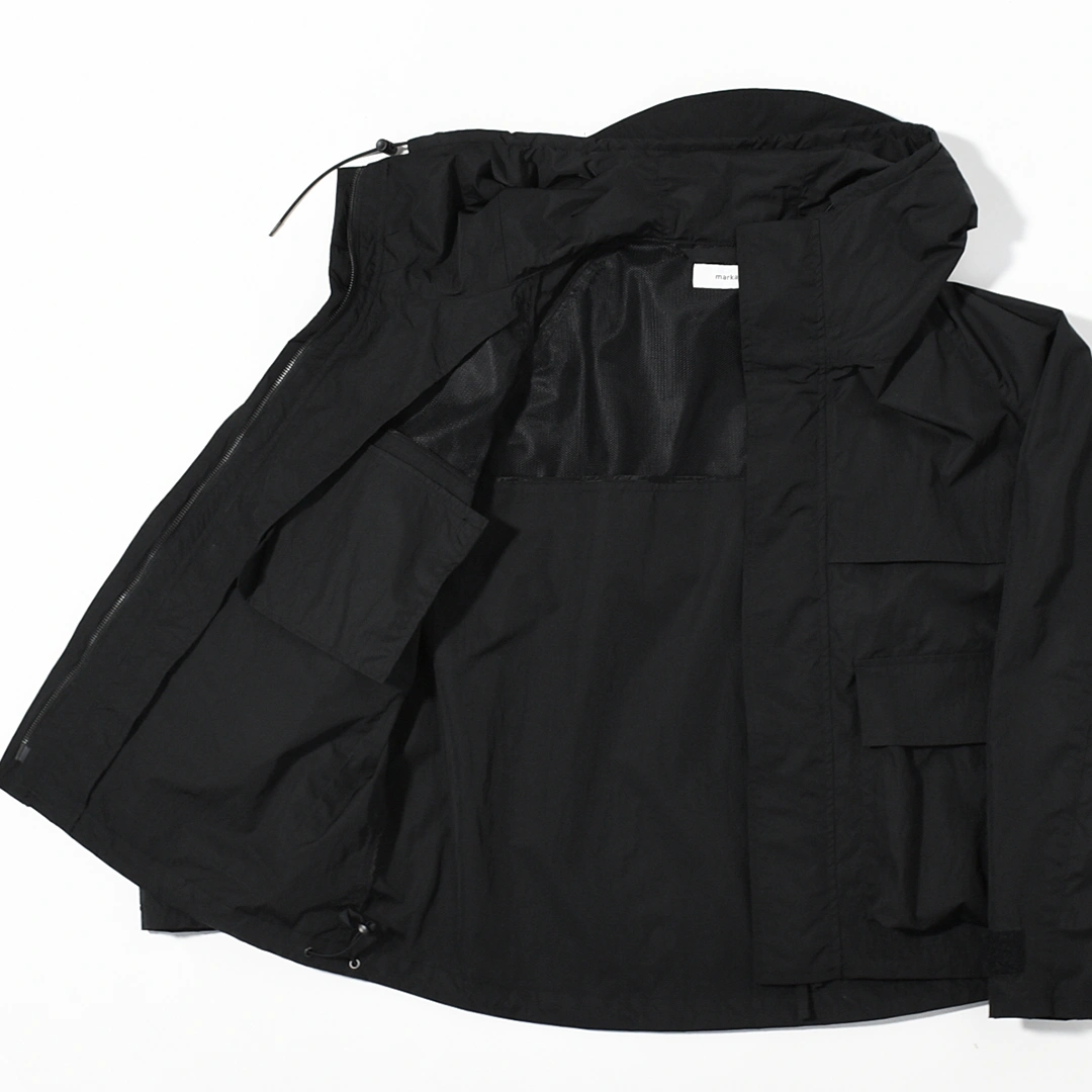 [m26a04bl01c]marka(マーカ) Recycled Nylon Chambray Taffeta Field Parka(リサイクルナイロンシャンブレータフタフィールドパーカー)の商品画像
