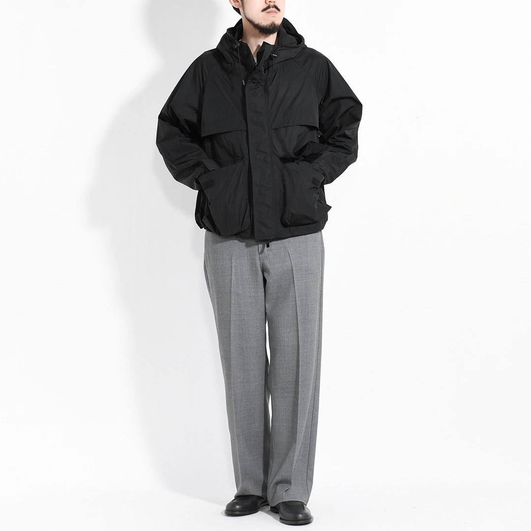 [m26a04bl01c]marka(マーカ) Recycled Nylon Chambray Taffeta Field Parka(リサイクルナイロンシャンブレータフタフィールドパーカー)の商品画像