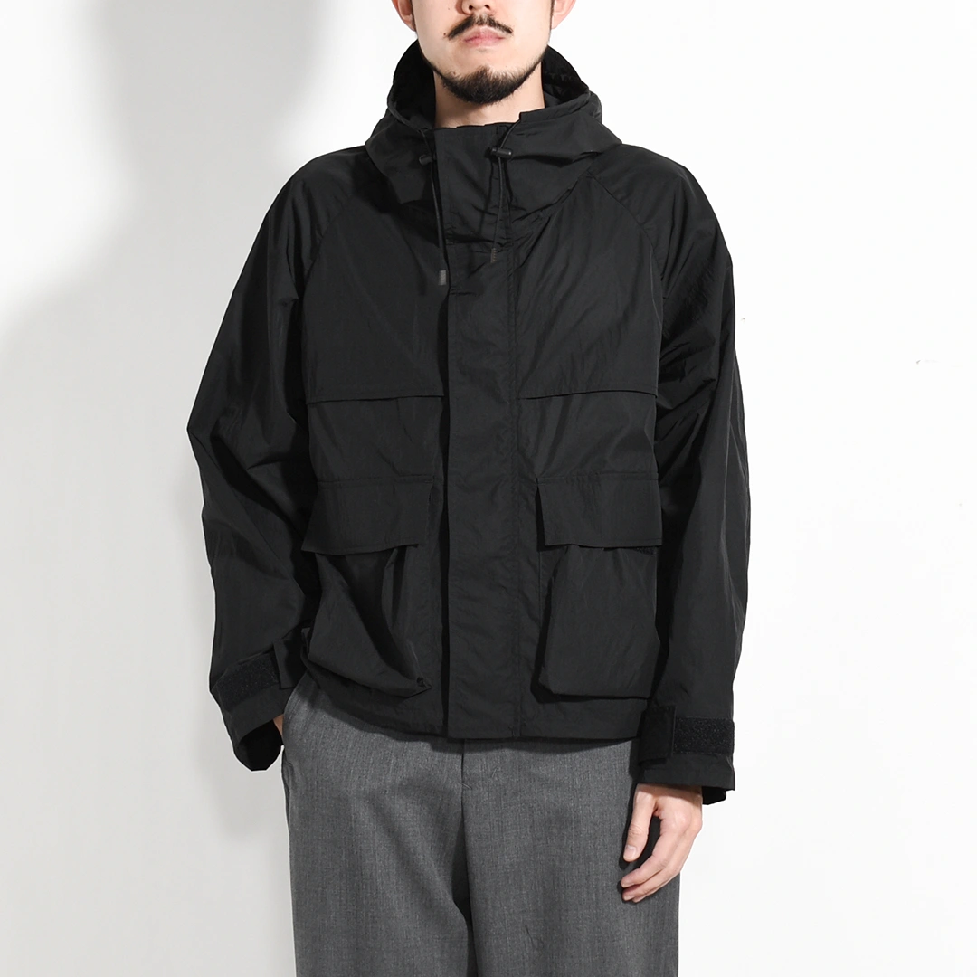 [m26a04bl01c]marka(マーカ) Recycled Nylon Chambray Taffeta Field Parka(リサイクルナイロンシャンブレータフタフィールドパーカー)の商品画像