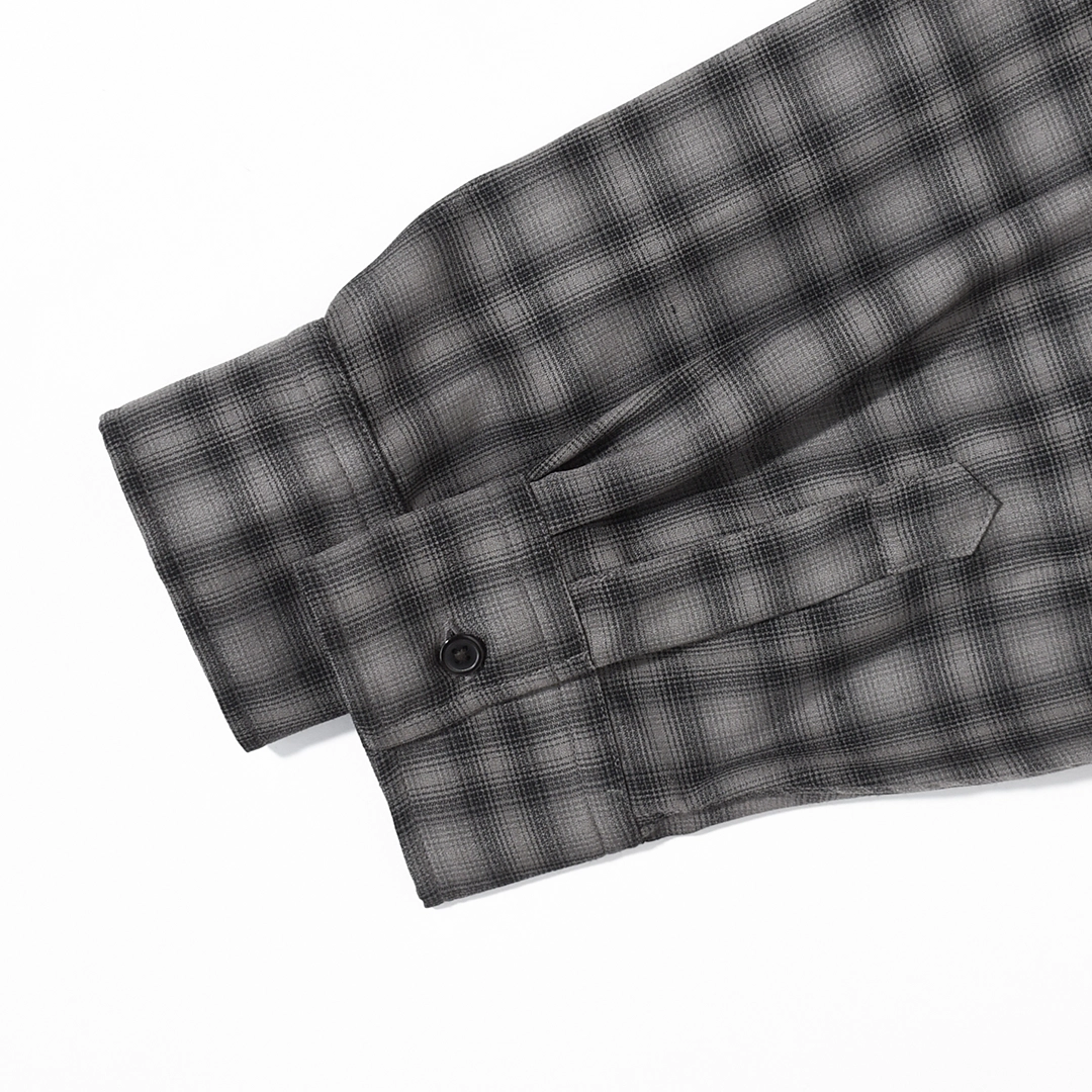 [USH75-LC260]ULTERIOR(アルテリア)Super Light Faded Check Shirt(スーパーライトフェイデッドチェックシャツ)の商品画像