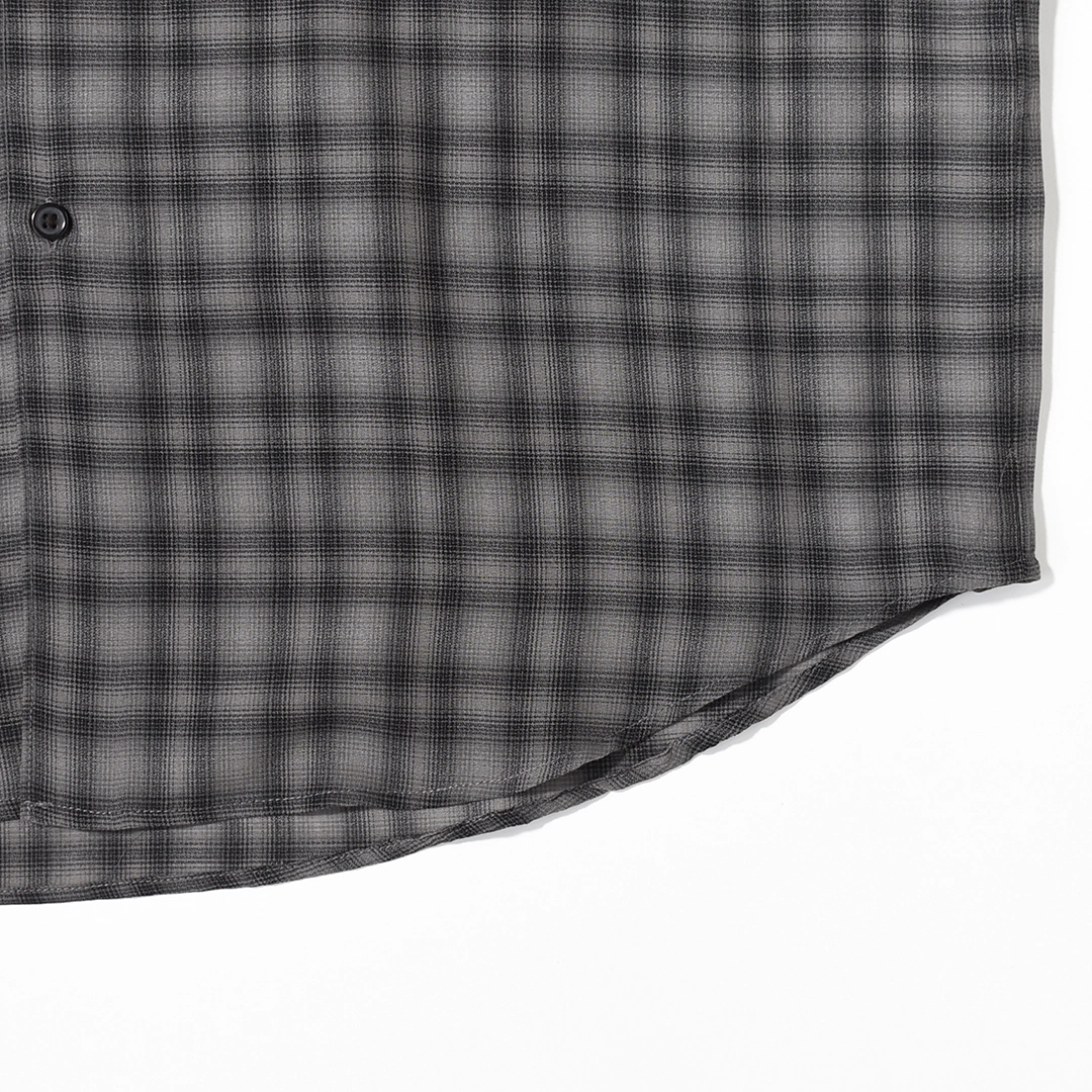 [USH75-LC260]ULTERIOR(アルテリア)Super Light Faded Check Shirt(スーパーライトフェイデッドチェックシャツ)の商品画像