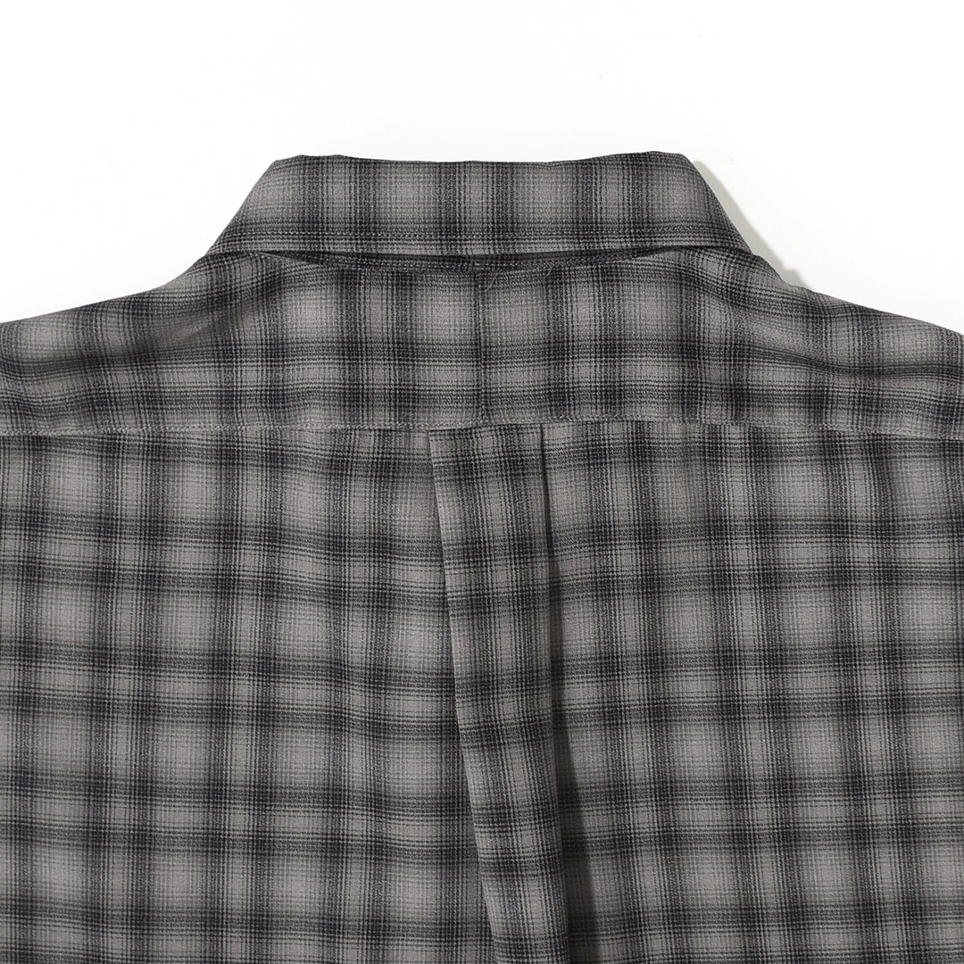 [USH75-LC260]ULTERIOR(アルテリア)Super Light Faded Check Shirt(スーパーライトフェイデッドチェックシャツ)の商品画像
