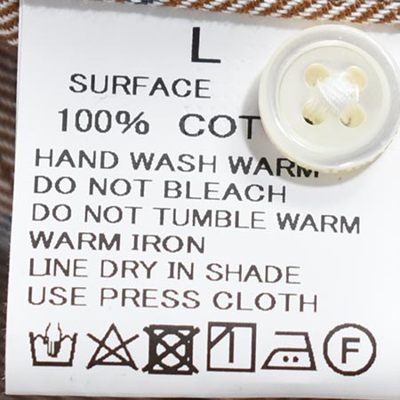 s-008a)SUNNY ELEMENT(サニーエレメント)Sleeping Shirt / Brown Check