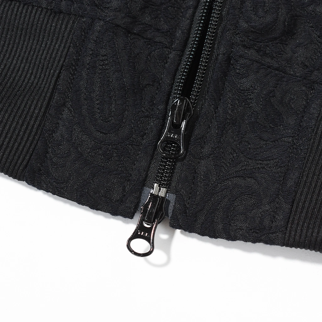 【20% OFF】[m25c03bl01c]marka(マーカ) Recycled Polyester × Recycled Wool Paisley Jacquard Bomber Jacket(リサイクルポリエステル×リサイクルウール ペーズリージャカードボンバージャケット)【WINTER SALE】の商品画像