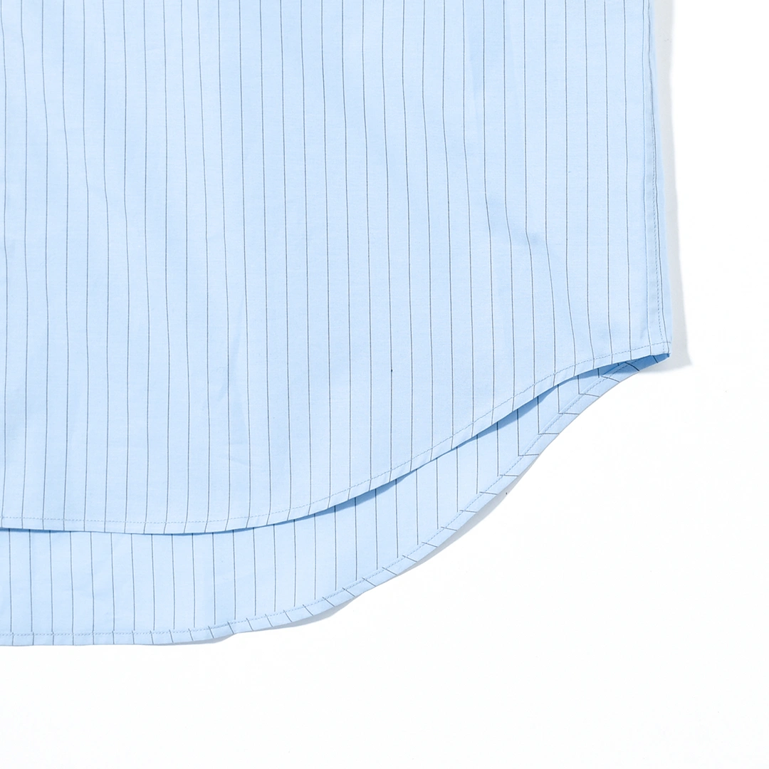 [m26a05sh01c]marka(マーカ) Organic Cotton Stripe Regular Collar Shirt(オーガニックコットンストライプレギュラーカラーシャツ)の商品画像