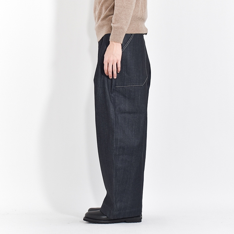 (232509)Handwerker(ハンドベーカー)HW Wide Trousers/13oz Denim(ハンドベーカーワイドトラウザース/13ozデニム)の商品画像