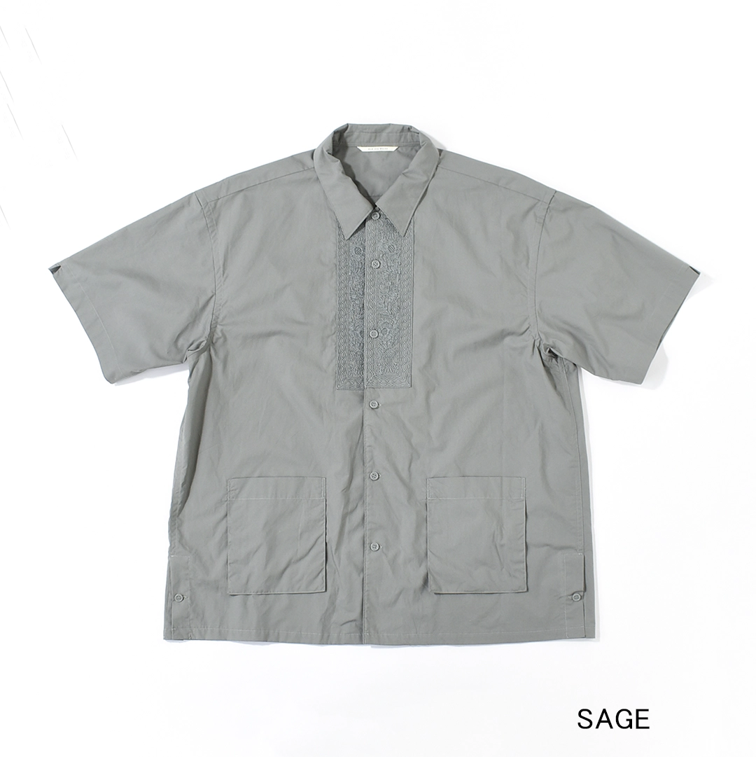 261OJ-SH13]OLD JOE(オールドジョー) Embroidered Front Havana Shirts