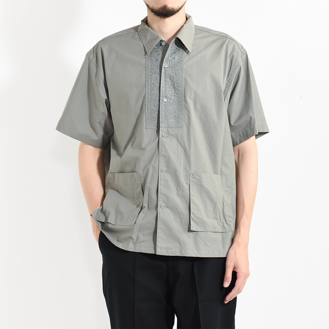 261OJ-SH13]OLD JOE(オールドジョー) Embroidered Front Havana Shirts