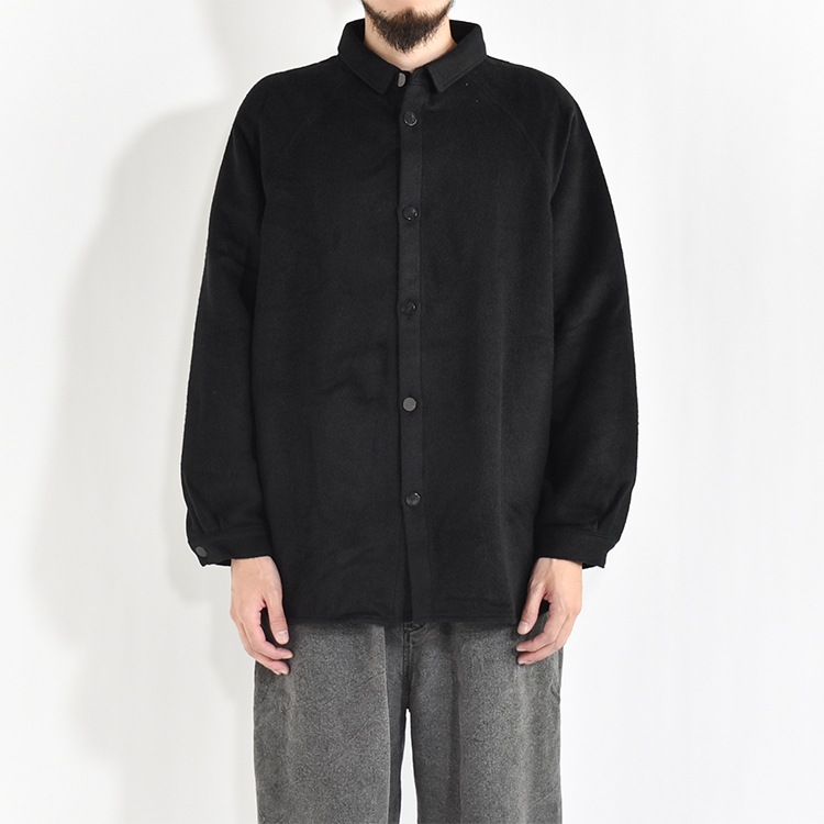 SH-108]MITTAN(ミタン/ミッタン)ウールシルクキャメルシャツ | MITTAN