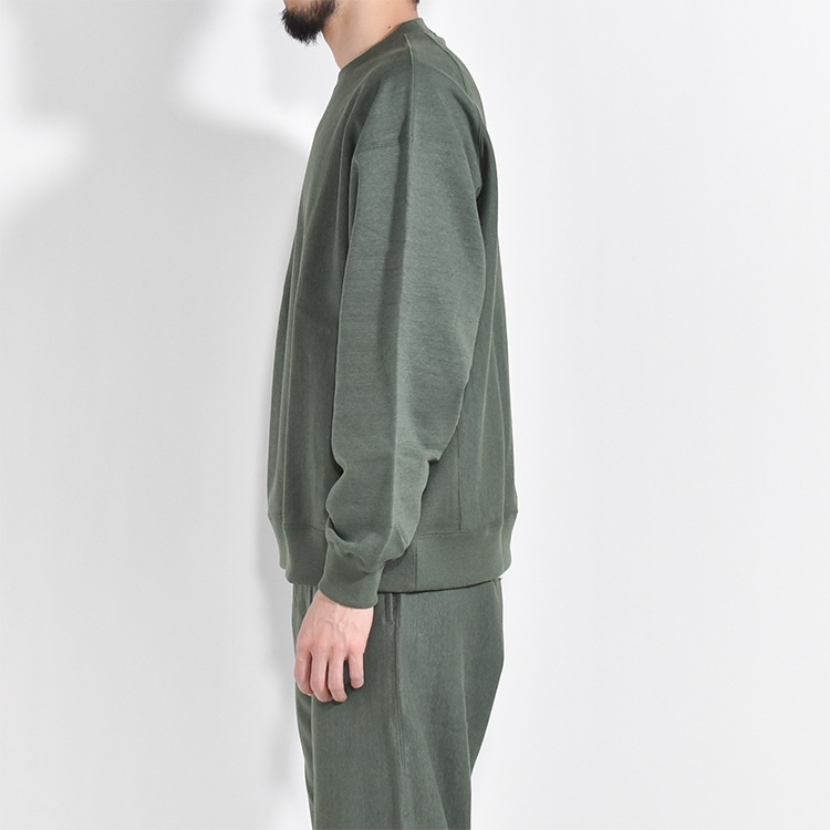 トップス ULTERIOR 19AW SILKY BRUSHED TERRY SWEAT ULTERIOR FADED SILKY TERRY RW HALF ZIP HOODIE | 大阪心斎橋の