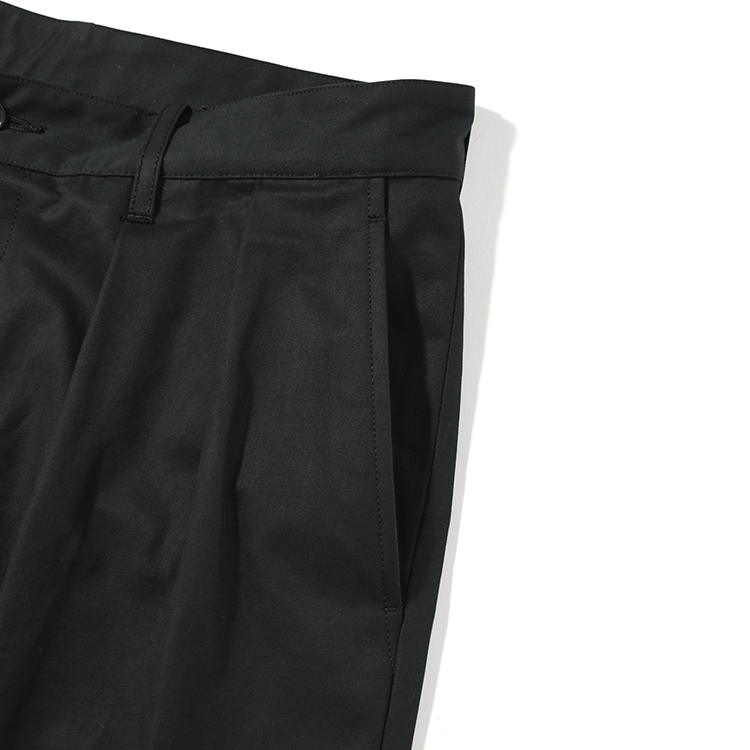 ULPT65-KA193-A]ULTERIOR(アルテリア)FINX COTTON GABARDINE TUCKED
