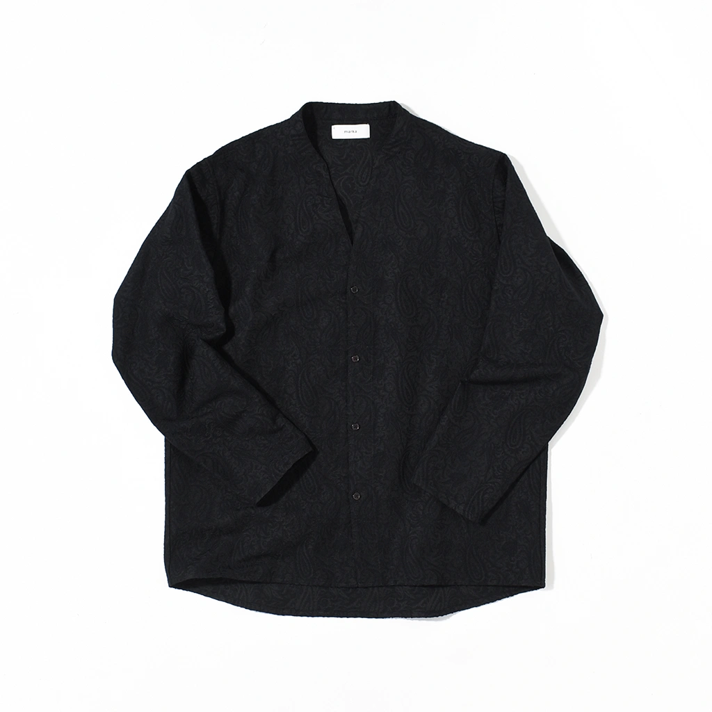 m25c03sh01c]marka(マーカ) Recycled Polyester × Recycled Wool