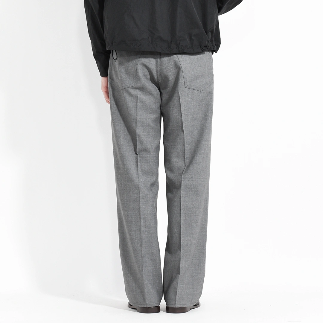 [m26a06pt02c]marka(マーカ) Recycled Polyester Non-Mulesed Wool Gabardine 5-Pockets Trousers(リサイクルポリエステルノンミュールジングウールギャバジン5ポケットトラウザーズ)の商品画像