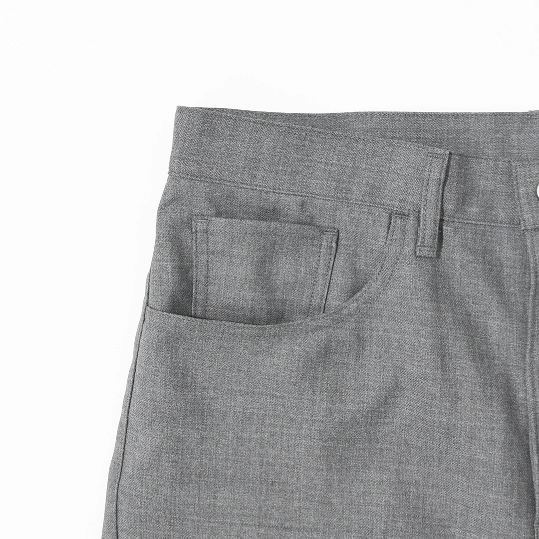 [m26a06pt02c]marka(マーカ) Recycled Polyester Non-Mulesed Wool Gabardine 5-Pockets Trousers(リサイクルポリエステルノンミュールジングウールギャバジン5ポケットトラウザーズ)の商品画像