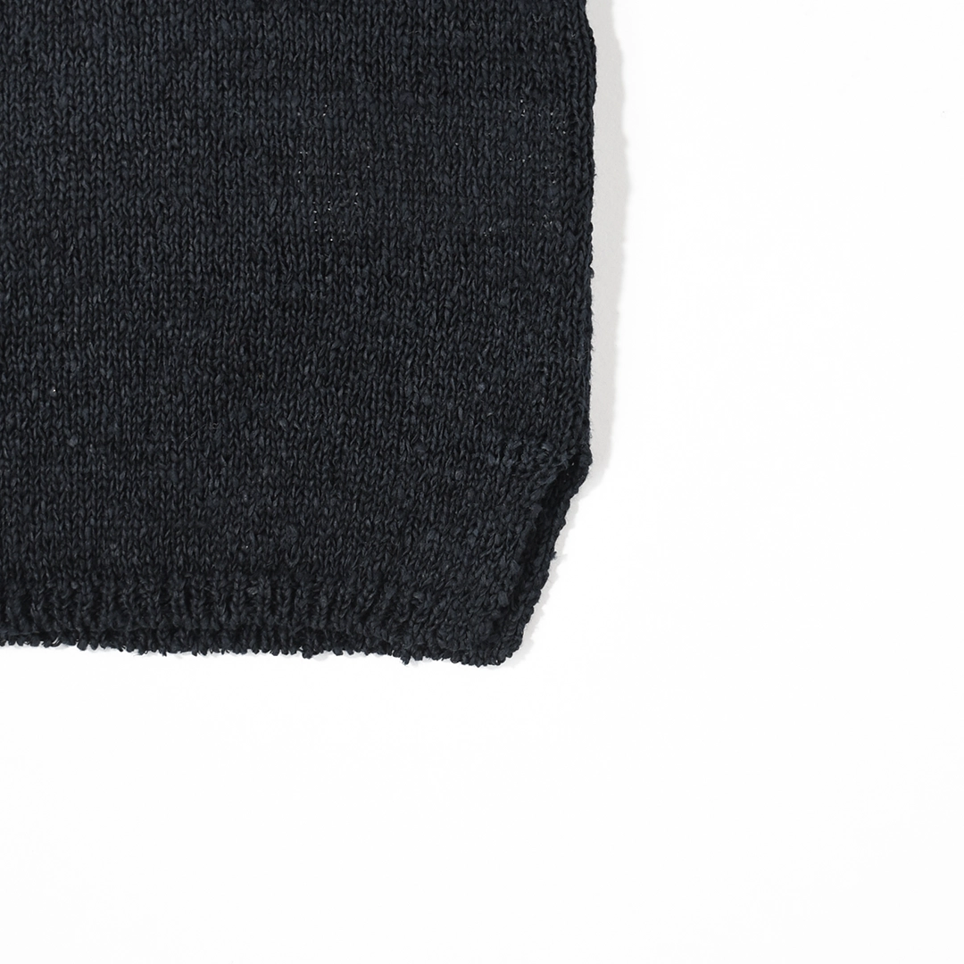 【30% OFF】[95-262-022]Yonetomi NEW BASIC(ヨネトミニューベーシック) GIMA SLUB MOKU KNIT SHIRT(ギマスラブ杢ニットシャツ)【SUMMER SALE】の商品画像