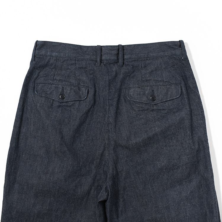 ULPT65-KA200-B]ULTERIOR(アルテリア)WASHED LIGHT DENIM TUCKED