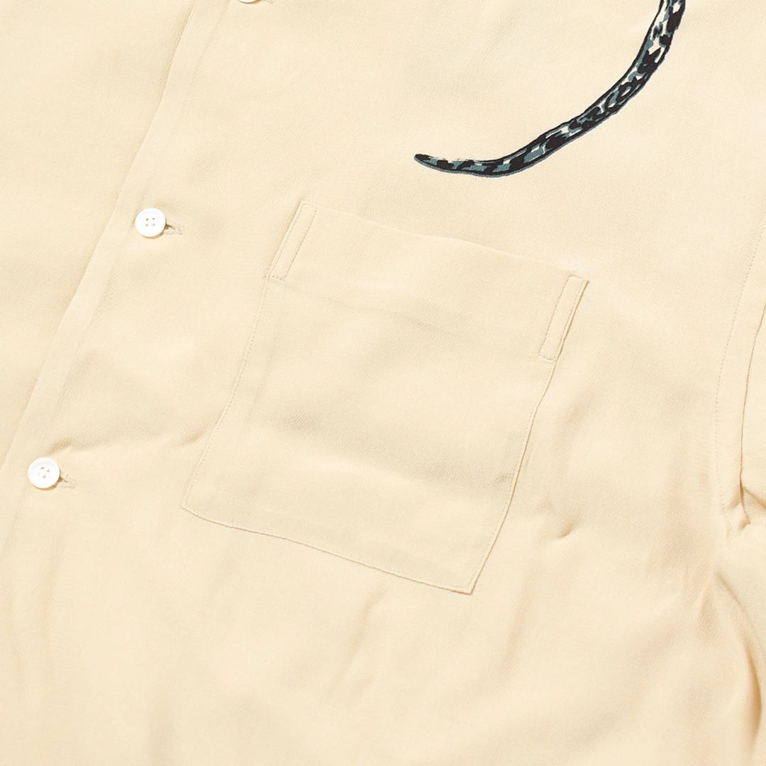 251OJ-SH25)OLD JOE(オールドジョー)ORIGINAL PRINTED OPEN COLLAR