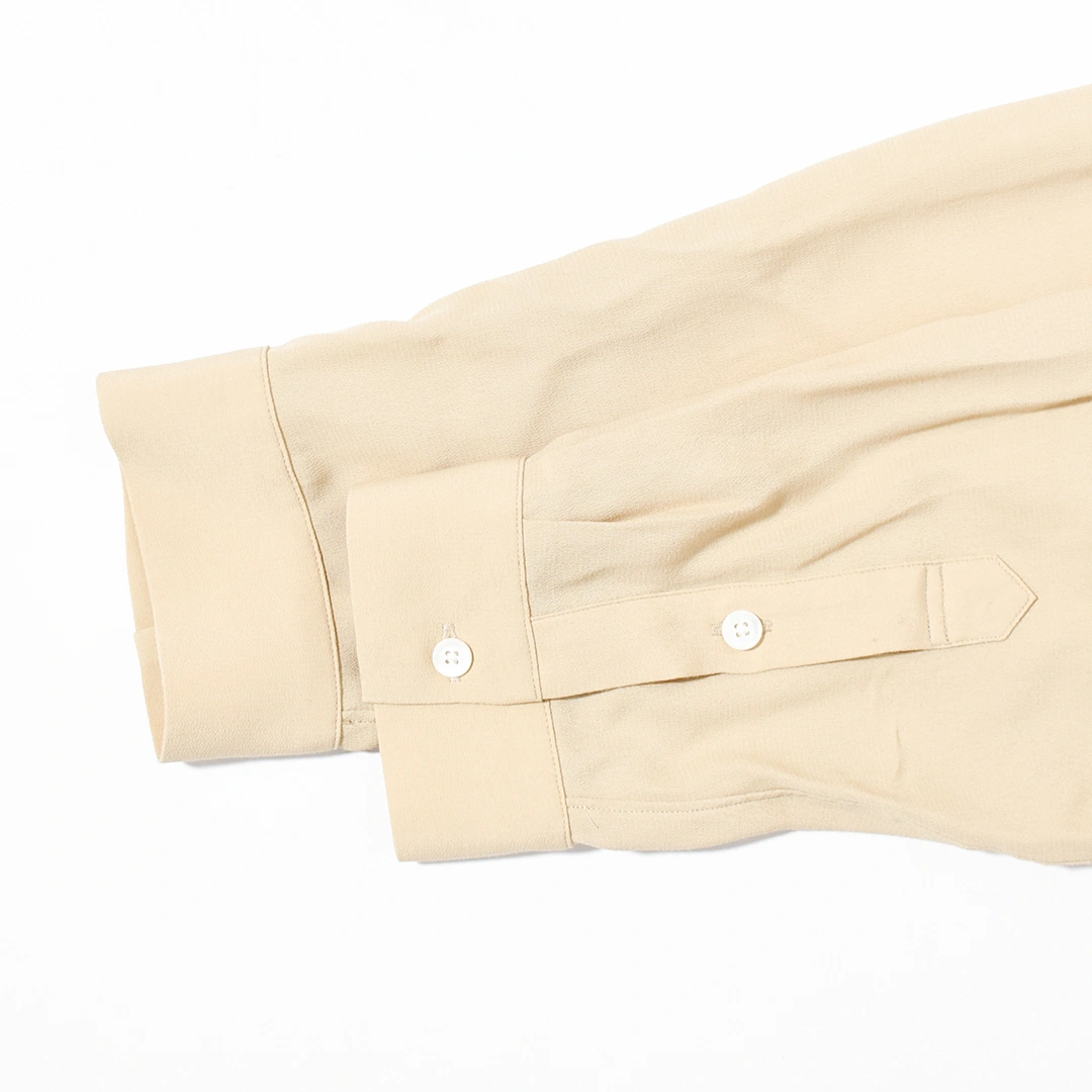 OLDJOE オープンカラーシャツ L スエード キャメル OLDJOE オープン