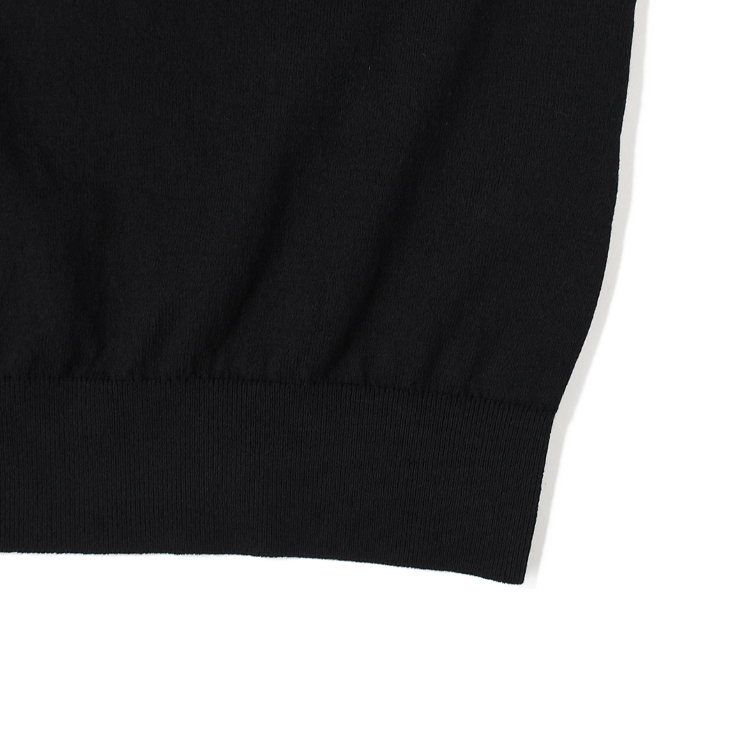 【20% OFF】[95-262-024]Yonetomi NEW BASIC(ヨネトミニューベーシック) LIGHT WAVE COTTON KNIT POLO (ライトウェーブコットンニットポロ)【SUMMER SALE】の商品画像