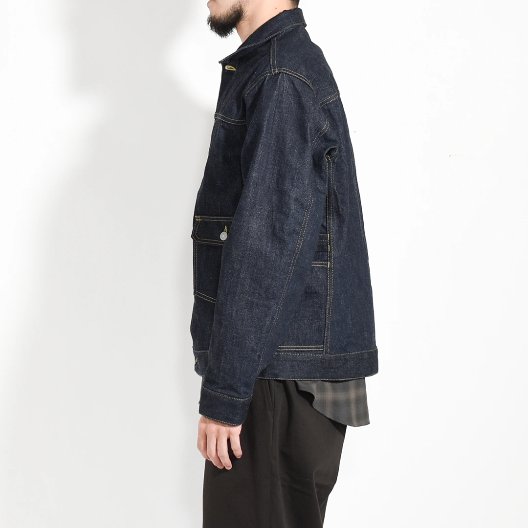 SF-252216-flap]SASSAFRAS(ササフラス)Gardener Jacket (ガーデナー