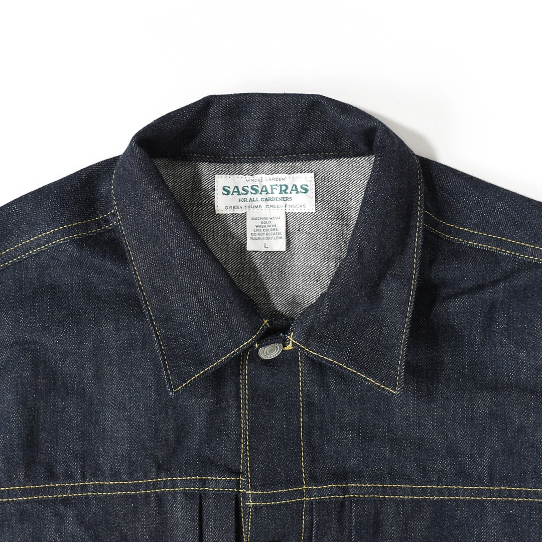 ジャケット・アウター sassafras GARDENER JACKET(CORDUROY) SASSAFRAS(ササフラス) / GARDENERS JACKET : T/C Corduroy ガーデナー