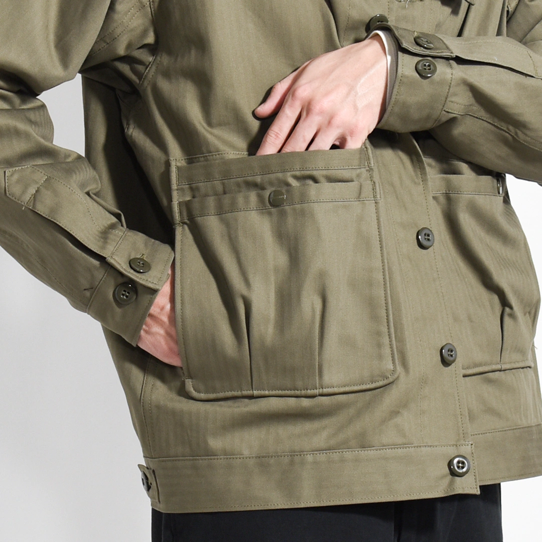 SF-252272]SASSAFRAS(ササフラス)Overgrown Trug Jacket(オーバー