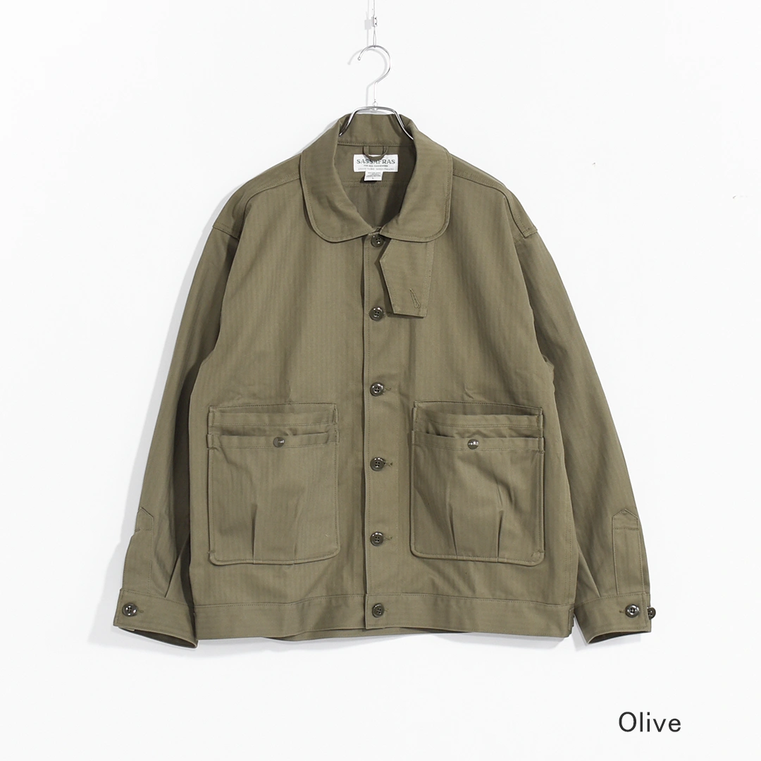 SF-252272]SASSAFRAS(ササフラス)Overgrown Trug Jacket(オーバー