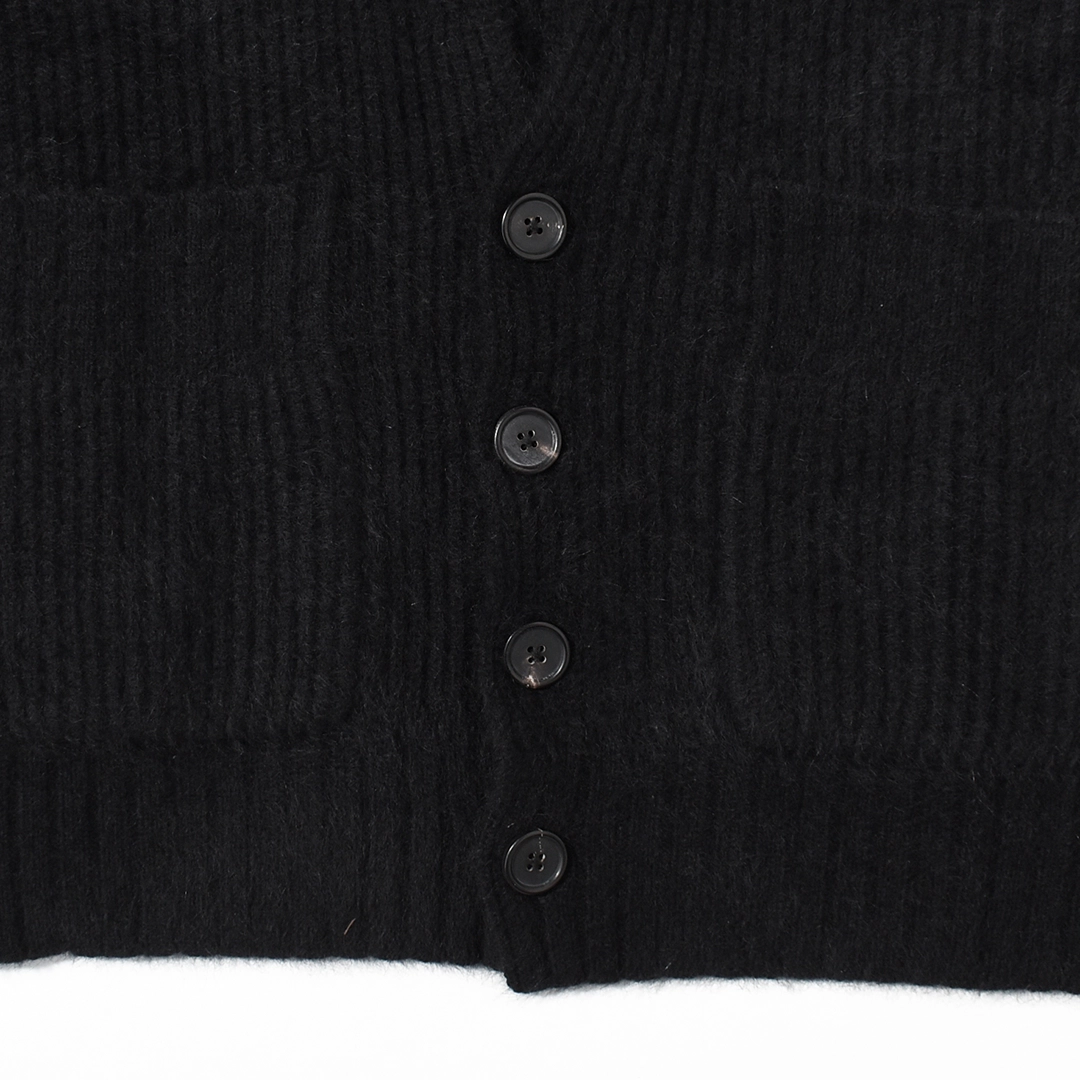 n0013]nakedgauge(ネイキッドゲージ)FOX FUR KNIT CARDIGAN
