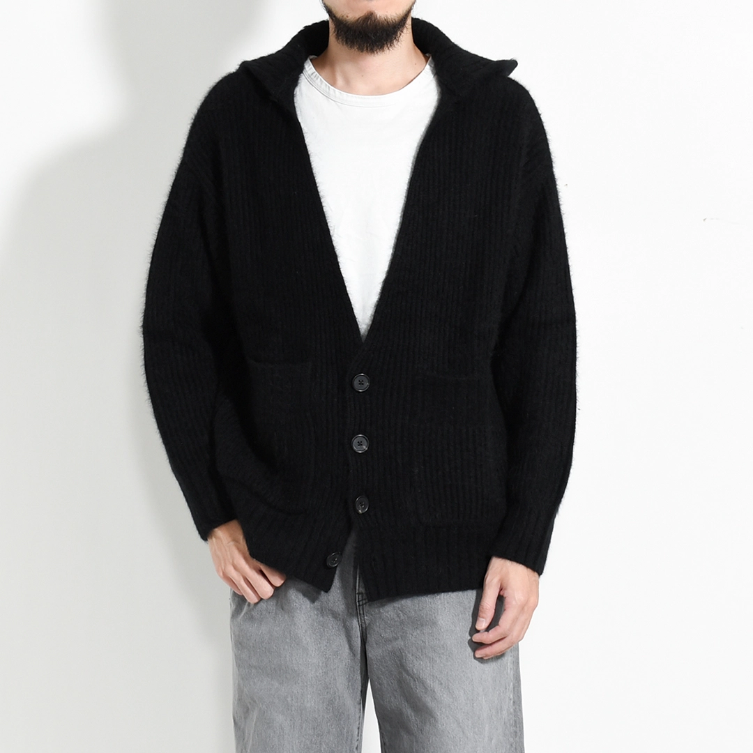 新品 nakedgauge ネイキッドゲージ ニット カーディガン シャツ 1 n0007]nakedgauge(ネイキッドゲージ)COMFORT TOUCH KNITTING