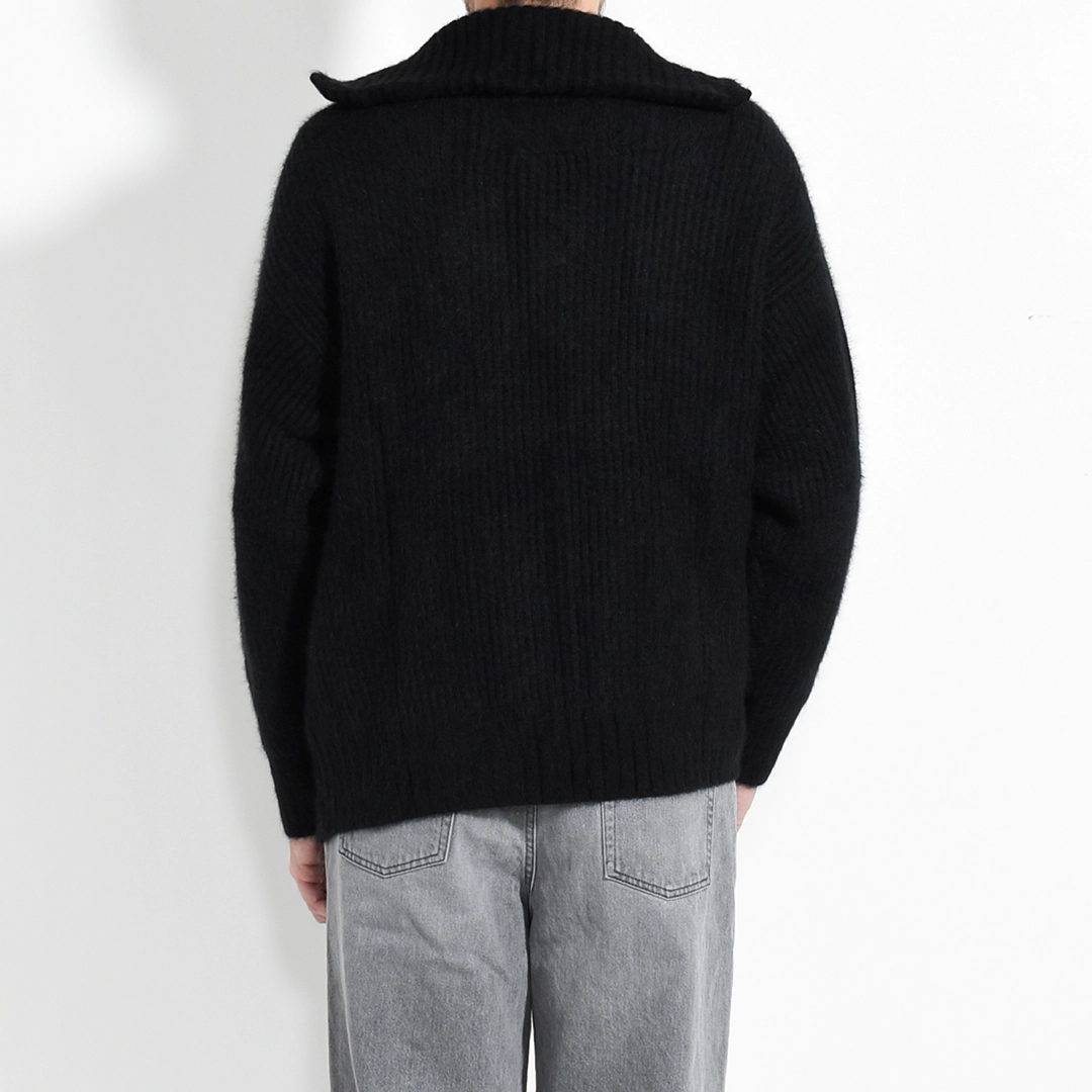 n0013]nakedgauge(ネイキッドゲージ)FOX FUR KNIT CARDIGAN