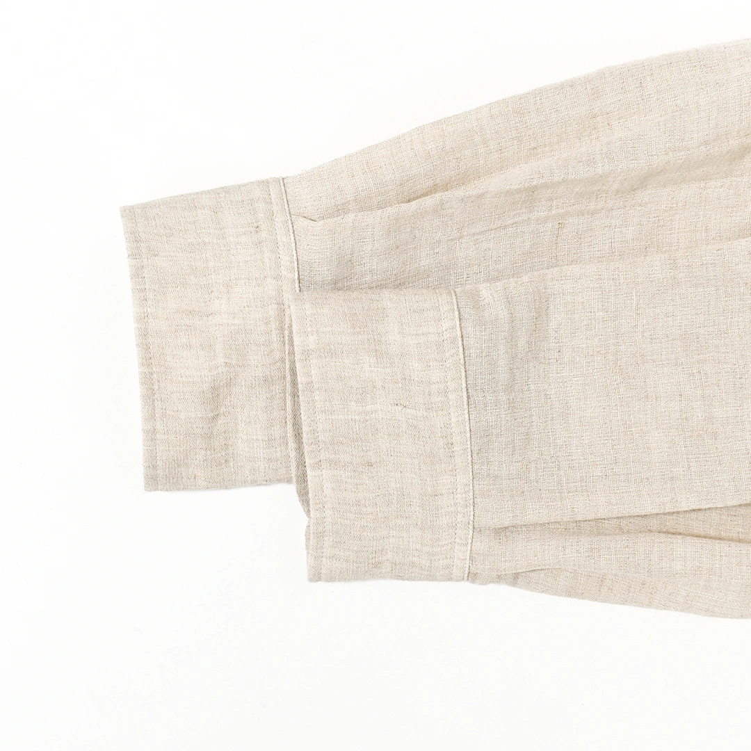 [s-008a-oatmeal]SUNNY ELEMENT(サニーエレメント) Sleeping Shirt( スリーピングシャツ/リネンコットンガーゼ)の商品画像