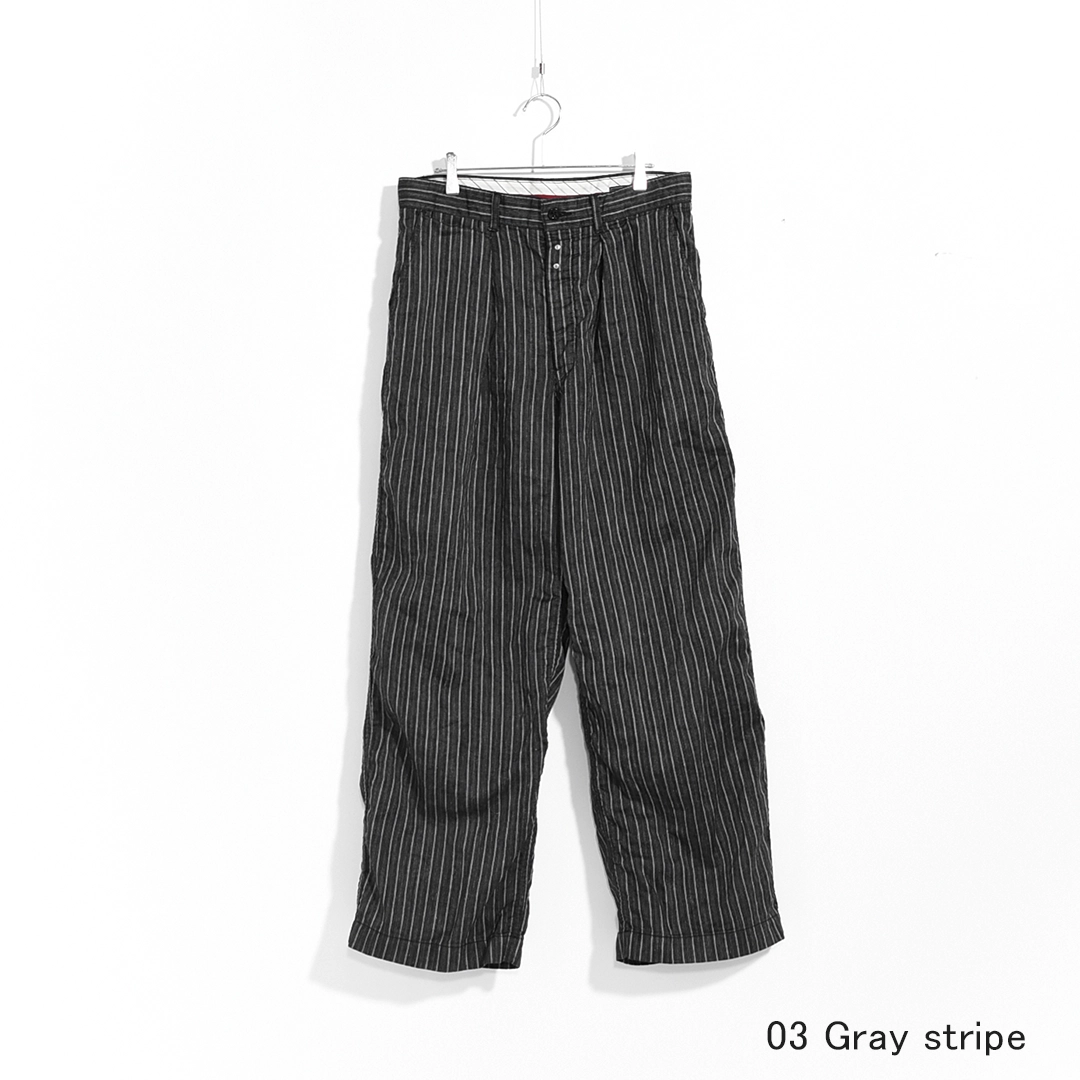 V26604]VERYTAGE(ベリーテイジ)STRIPE(X) TROUSERS (ストライプ