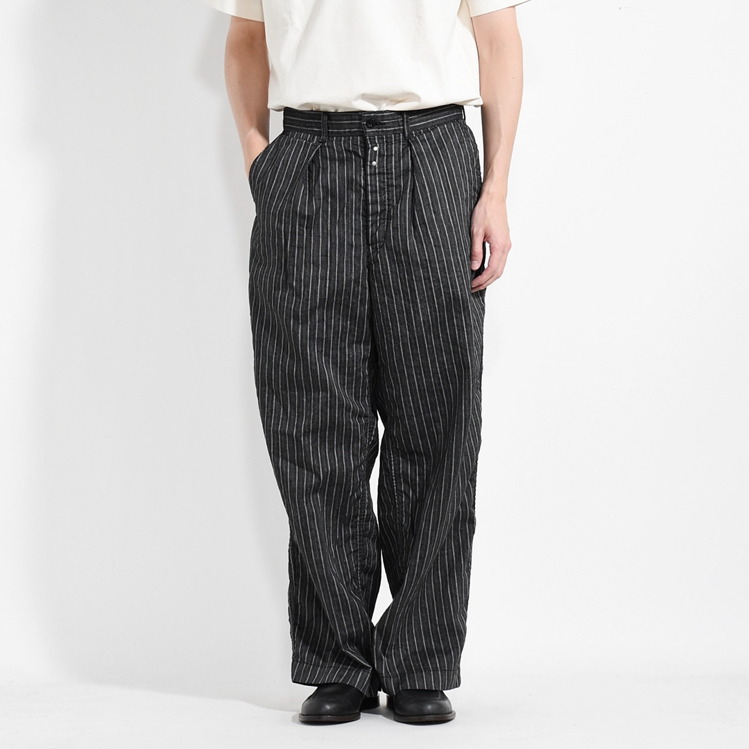V26604]VERYTAGE(ベリーテイジ)STRIPE(X) TROUSERS (ストライプ