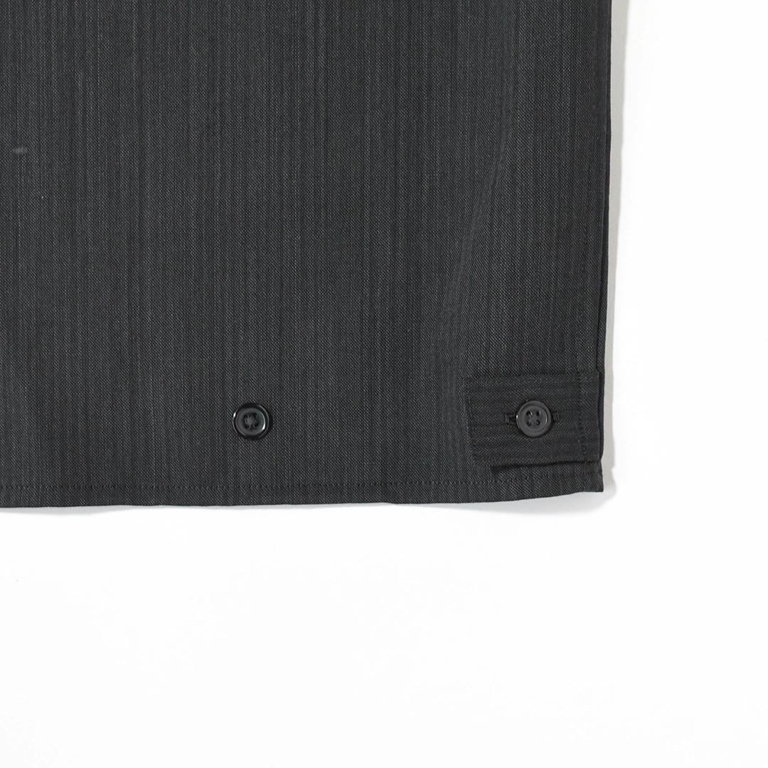 m26b08sh02b]marka(マーカ) Wool High Twist Tropical Open Collar S/S