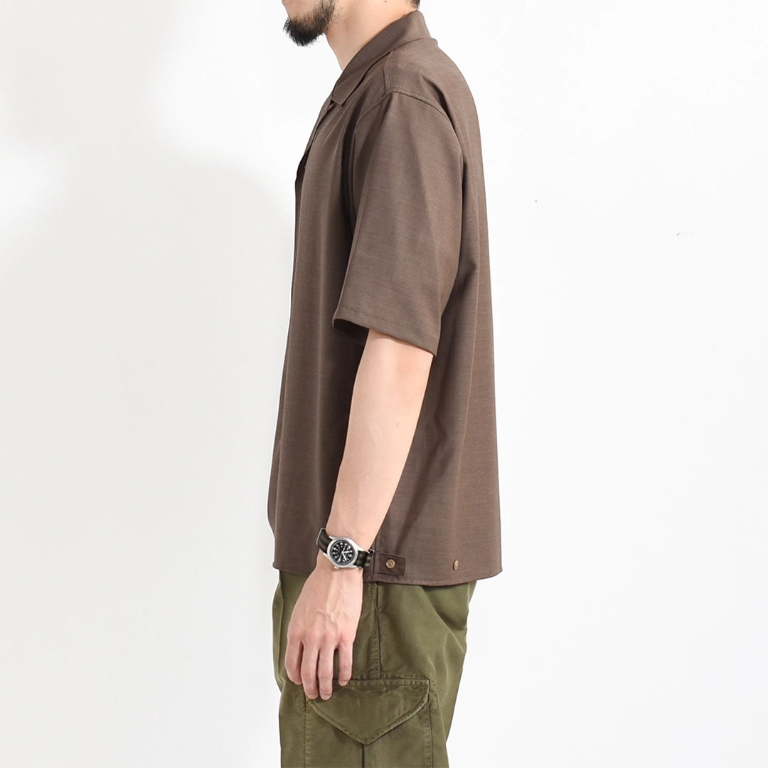 20% OFF】[m26b08sh02b]marka(マーカ) Wool High Twist Tropical Open