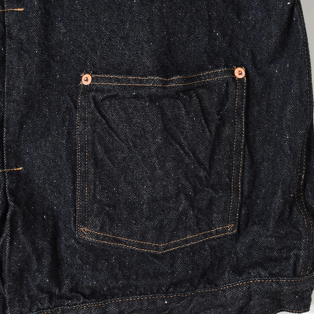 [KSBSJK01]KAPTAIN SUNSHINE(キャプテンサンシャイン) Denim Tracker 1P Jacket (デニムトラッカーワンポケットジャケット)の商品画像