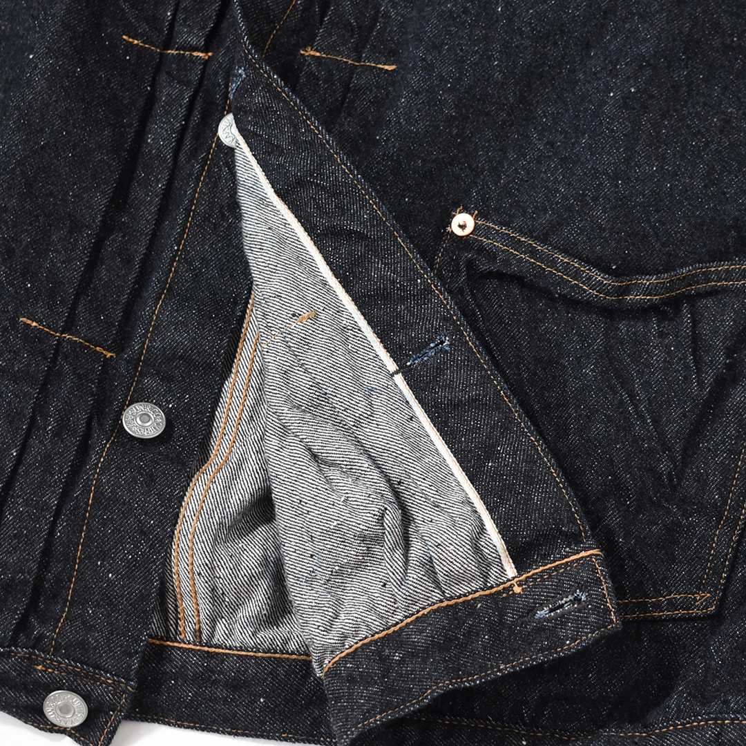[KSBSJK01]KAPTAIN SUNSHINE(キャプテンサンシャイン) Denim Tracker 1P Jacket (デニムトラッカーワンポケットジャケット)の商品画像