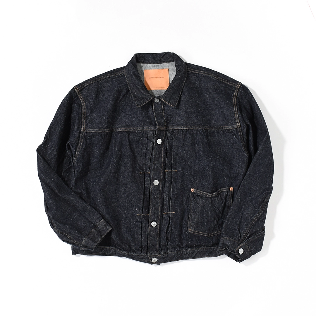 [KSBSJK01]KAPTAIN SUNSHINE(キャプテンサンシャイン) Denim Tracker 1P Jacket (デニムトラッカーワンポケットジャケット)の商品画像