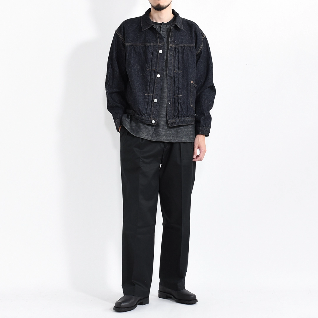 [KSBSJK01]KAPTAIN SUNSHINE(キャプテンサンシャイン) Denim Tracker 1P Jacket (デニムトラッカーワンポケットジャケット)の商品画像